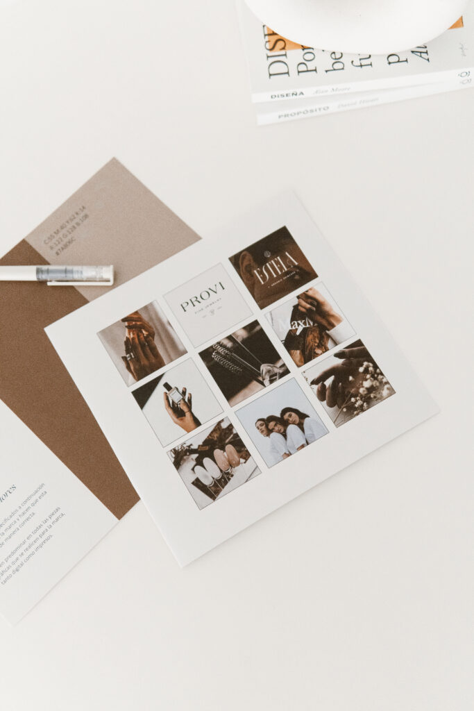 Brand network aesthetics layout